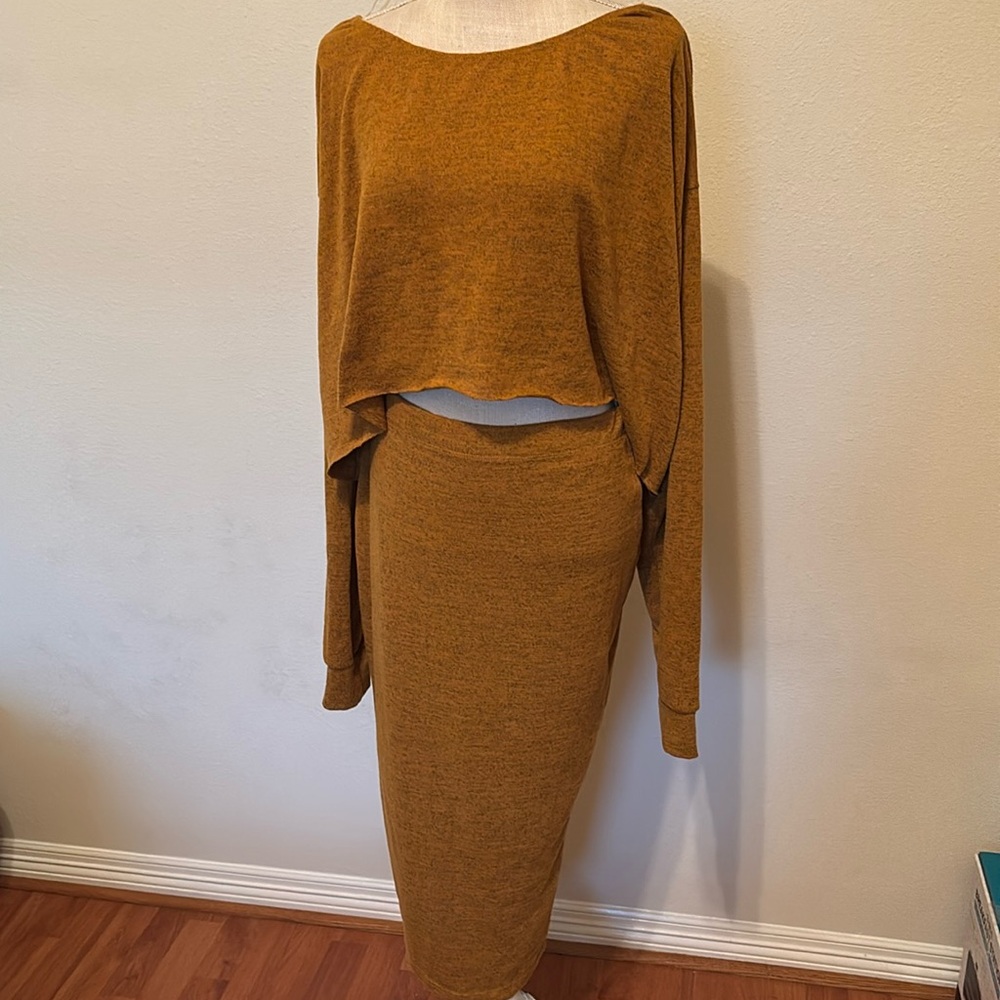 Midi skirt set